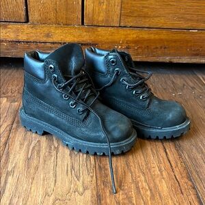Boy Timberland Black Boots